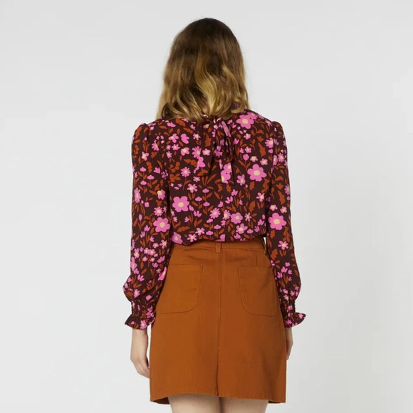 Princess Highway Meadow Blouse, Pink Multi, Size 12 AU, NWT - Picture 6 of 8